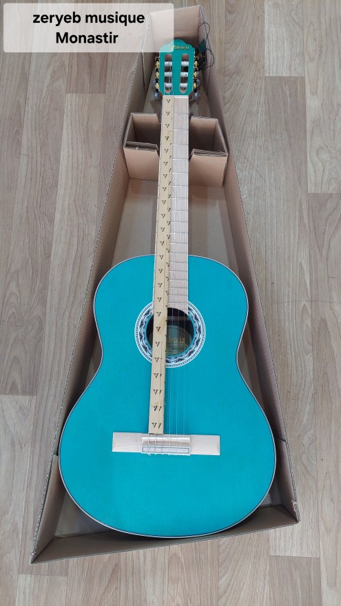 Guitare classique Valencia Aqua Blue