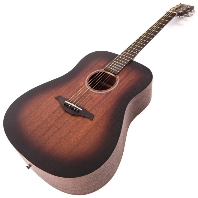 Guitare acoustique Vintage Statesboro' 'Dreadnought' ~ Whisky Sour