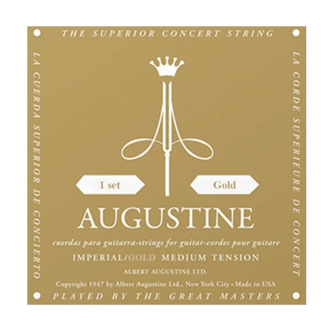 Jeu guitare classique Augustine Gold