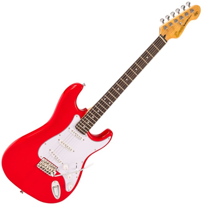 Guitare électrique Encore E6 ~ Rouge