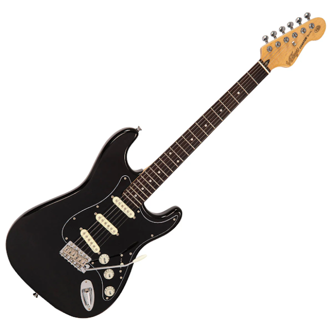 Guitare électrique Vintage V60MBLK